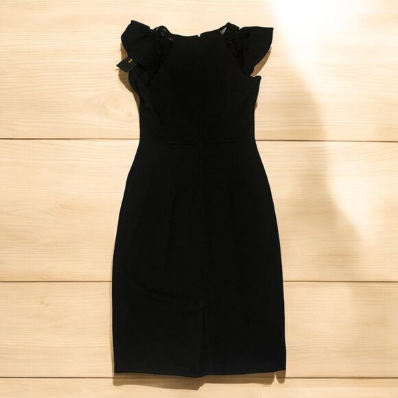 The Perfect Little Black Dress with Lace Accents | Size Medium | NWT - Picture 3 of 5